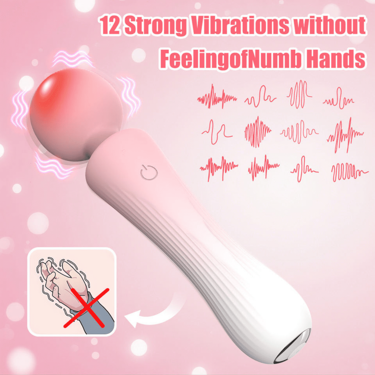 Ultra Super Powerful Vibrator For All Holes. - Image 2