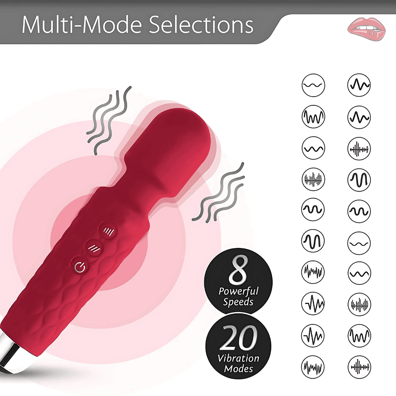 Powerful Vibrator With 9 Different Vibrations. - Image 2